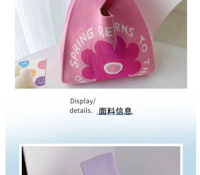 Product Introduction of Túi Xách, Thanh Lịch Và Dễ Thương, Cầm Tay, Phong Cách Hàn Quốc, Sức Chứa Lớn, Thích Hợp Đi Du Lịch, Thiết Kế Hoa, Cho Nữ, Hàng Mới Về Năm 2025, Bán Chạy, Được Bán Trong Cửa Hàng Năm 2025 7