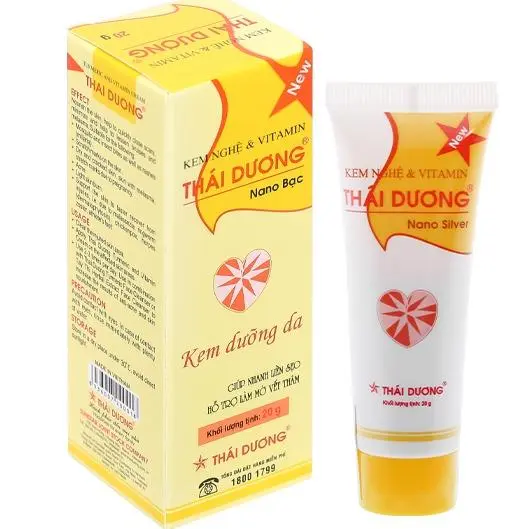 Kem Nghệ Thái Dương - liền da, mờ các vết thâm nám khi bị muỗi đôt, côn trùng cắn, rôm sảy 1