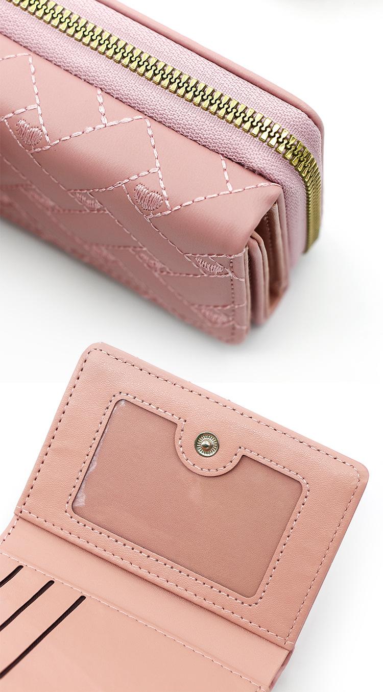Product Introduction of Wallets for Women Kawaii Cute Wallet Luxury Designer Lady Wallet Pink Purse Womens Wallet Small Women Leather Wallet Coin Purse 18