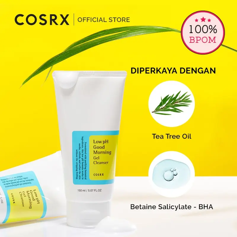 COSRX Low pH Good Morning Cleanser - 150 ML (Semua Jenis Kulit) 1