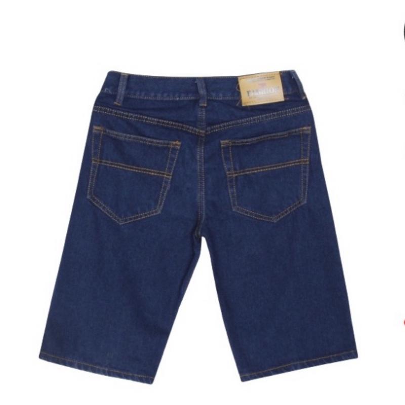 Quần Short Jean Nam Căn Bản Cao Cấp Menswear Có Túi 0