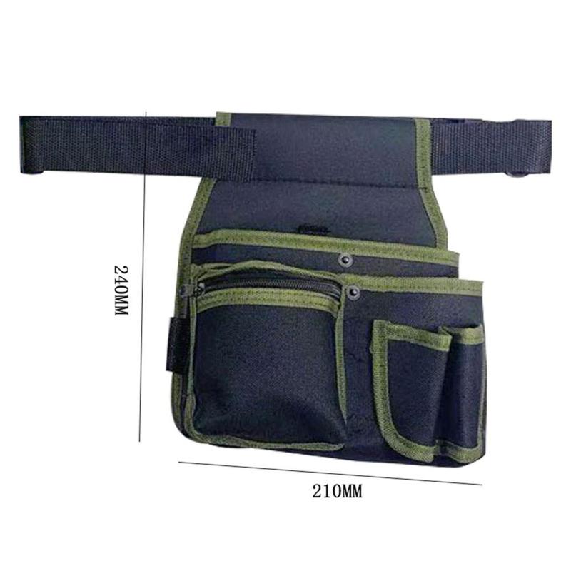Product Introduction of Gardening Tool Waist Bag Belt Carpenter's Tool Belt Multi Purpose Waist Belt Pouch Bag Waist Tools Bag Pocket with Belt Adjustable Carpenter 0