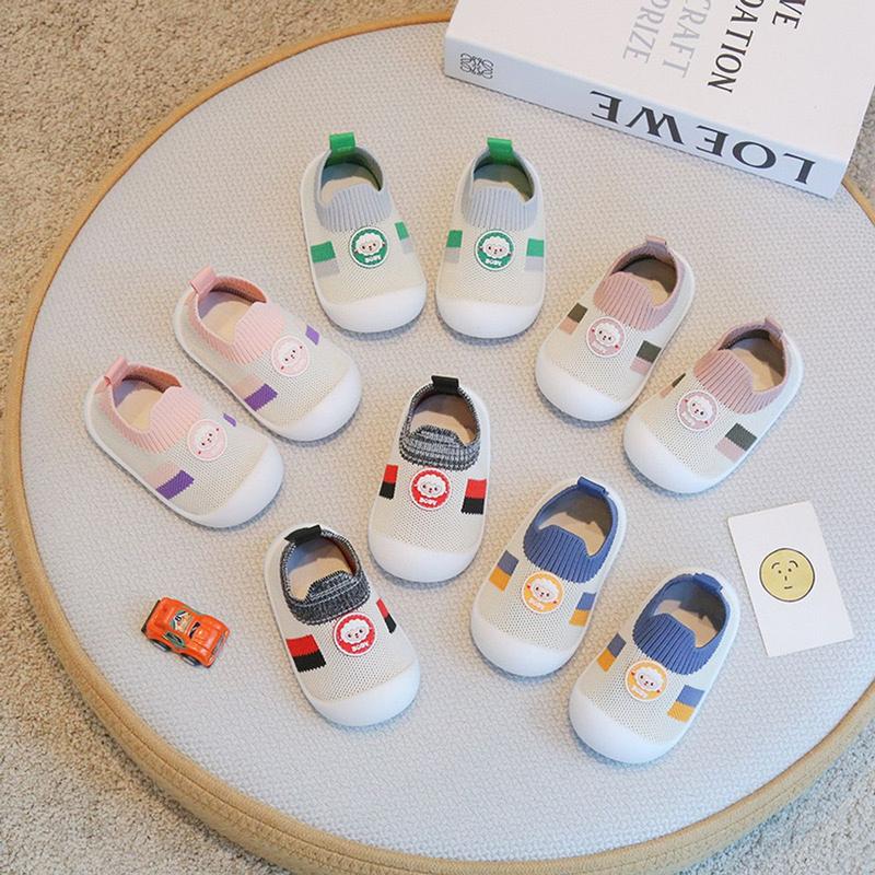 Giày Bún Tập Đi Cừu Boby Cho Bé Trai Bé Gái Cổ Chun Co Giãn Thoáng Khí Đế Mềm Chống Vấp Rất Mềm Êm Chân mitts  toddler Sandal