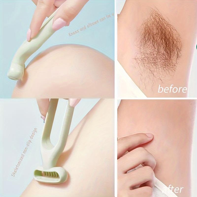 1pc Women's Gentle Bikini Trimmer - Painless Precision Shaving for Sensitive Skin, Extra Smooth & Reusable, Waterproof, Fragrance-Free, Ideal for Underarms & Body Hair Removal 3