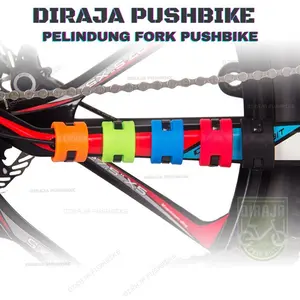 Pelindung Frame Fork Pushbike Protector Protective Cover Chain MTB BMX Balance Bike Sepeda Outdoor