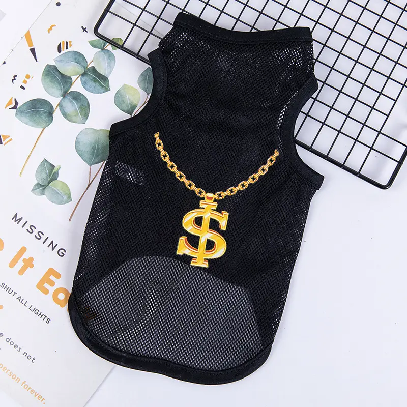 Quần áo cho mèo, thời trang, cho chó cưng, thích hợp cho chó Nhỏ như Chihuahua và Bulldog Pháp, áo vest mùa hè và áo phông, siêu ngầu và đáng yêu, quần áo cho chó con
