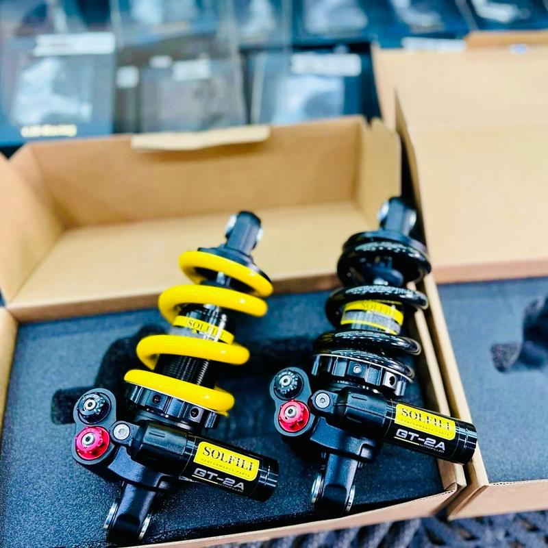 Phuộc sau Solfili GT-2A Ex150 Ex155 Ex135 Ex2010 - Chính hãng Malaysia - phụ kiện thay thế nhún sau