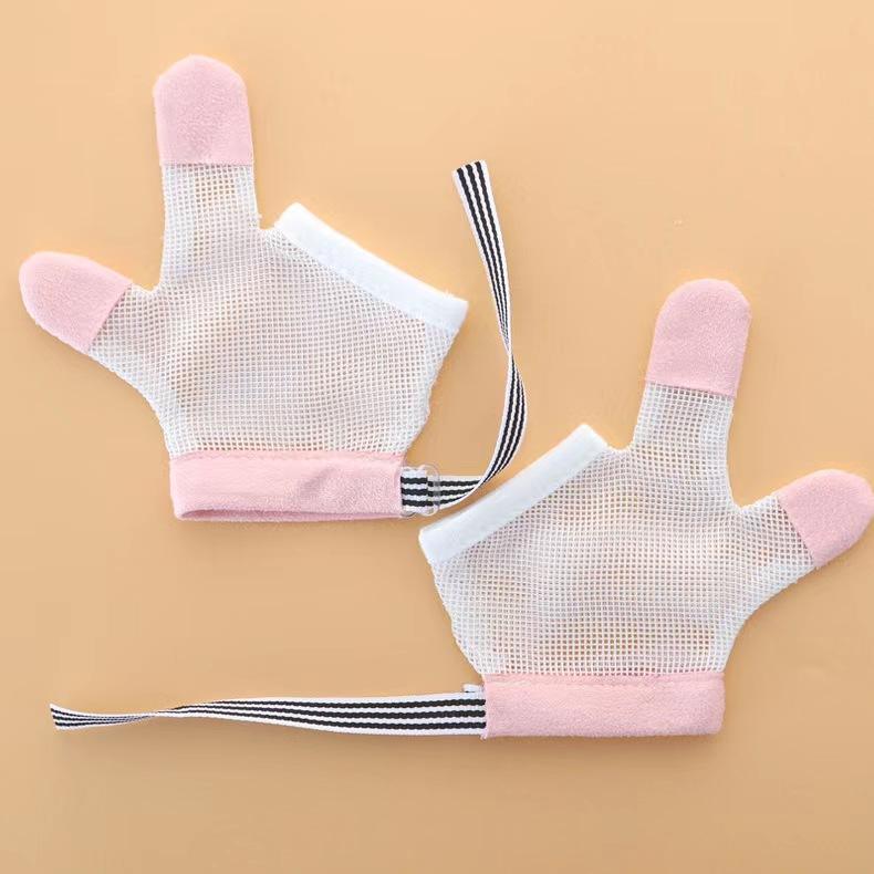 Product Introduction of 1 Pair Infant Children Anti Biting Eat Hand Protection Gloves Prevent Baby From Fingers Helps Stop Sucking Nails Harmless Suit 22