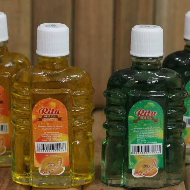RITA MINYAK RAMBUT KEMIRI ORANG ARING 50 ML HAIR OIL VITAMIN SERUM RAMBUT RONTOK