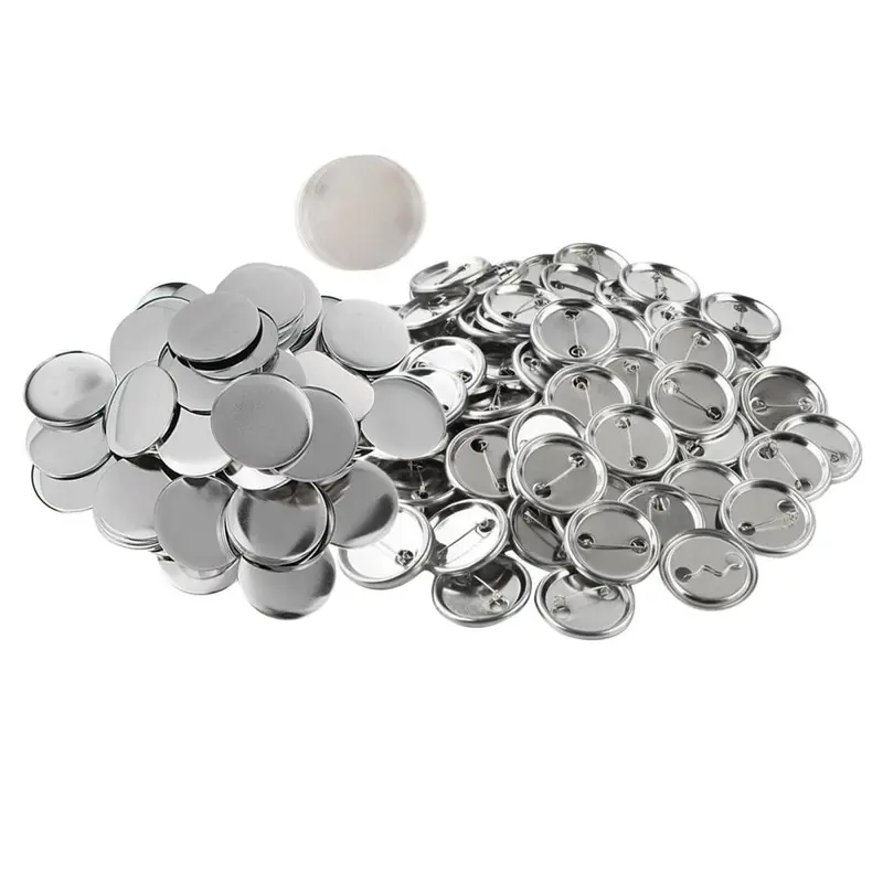 50/100Sets Crafts Lover DIY Blank Badge Button Pins Components Souvenirs Supplies DIY Crafts Art Presents Making Blank Button Badge Kit 8