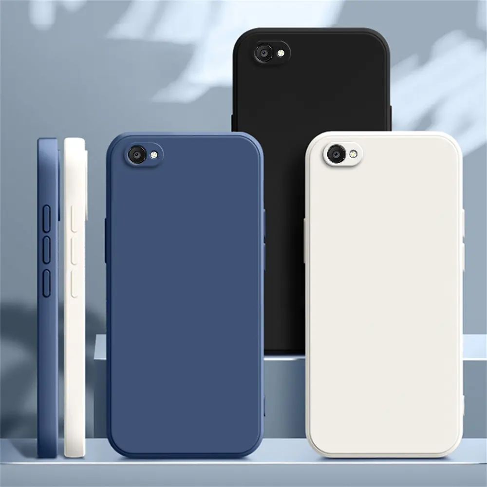 Ốp Mềm Silicon Lỏng, Hình Vuông, Dành Cho iPhone 6, 6s, 7, 8 Plus, SE 2020, 2022, Vỏ Điện Thoại Cổ Điển Sang Trọng, Funda