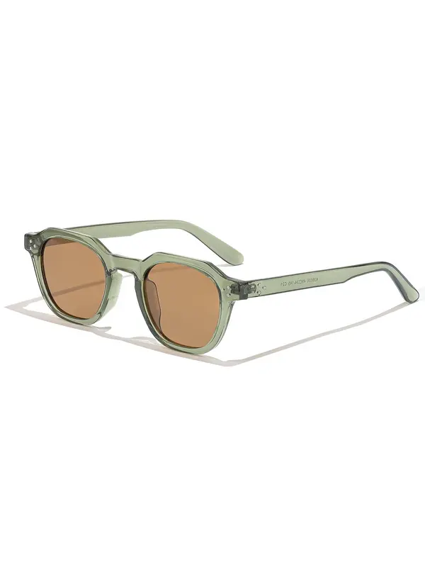 Unisex Vintage Polarized Sunglasses, Trendy Casual TR Frame TAC Film Polarized Sunglasses, Fashion Accessories for Outdoor Sports, Travel, Driving, Beach, Street Decoration 3