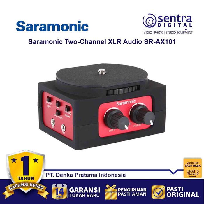 Gambar Saramonic SR-AX101 2 Channel Passive Audio Adapter for Camera dari Sentra Digital Kota Surabaya Tokopedia
