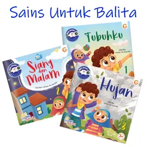 Buku Senter Seri Sains Untuk Balita - Cerita Anak Bergambar Usia Dini TK PAUD 3 4 Tahun 5 6 Th