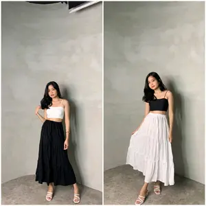 Rok canda tutu kekinian termurah Cantik Panjang Rayon Remaja / dewasa