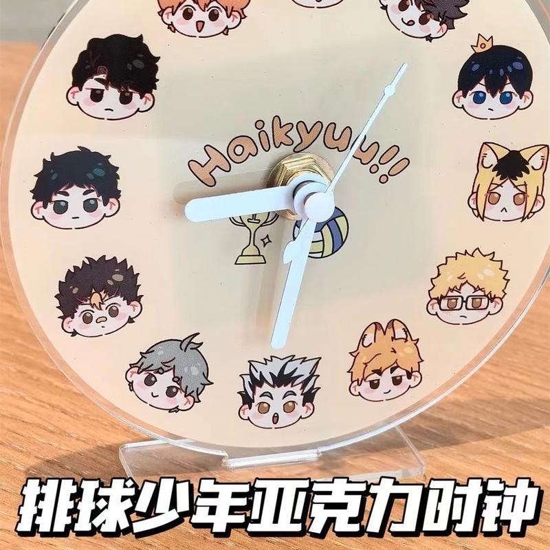 Product Introduction of [HAIKYUU] Đồng hồ haikyuu chất liệu acrylic 1
