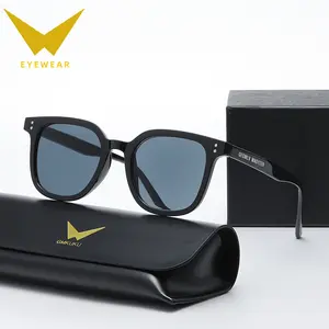 RRNS 207 Kacamata Hitam Korea Vintage Retro Fashion Wanita Pria Sunglass Eyewear Sunglasses