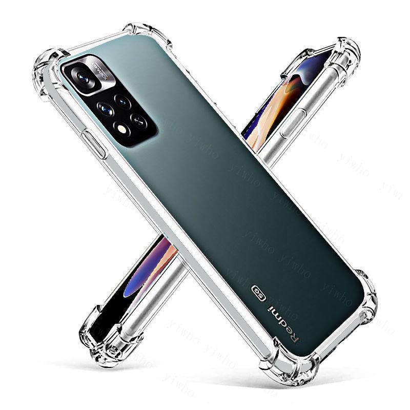  Ốp lưng cho Xiaomi Redmi Note 11T 5G bảo vệ toàn thân chắc chắn chống va đập ốp lưng trong suốt Note 11 Pro Plus 11r 11e 11se 