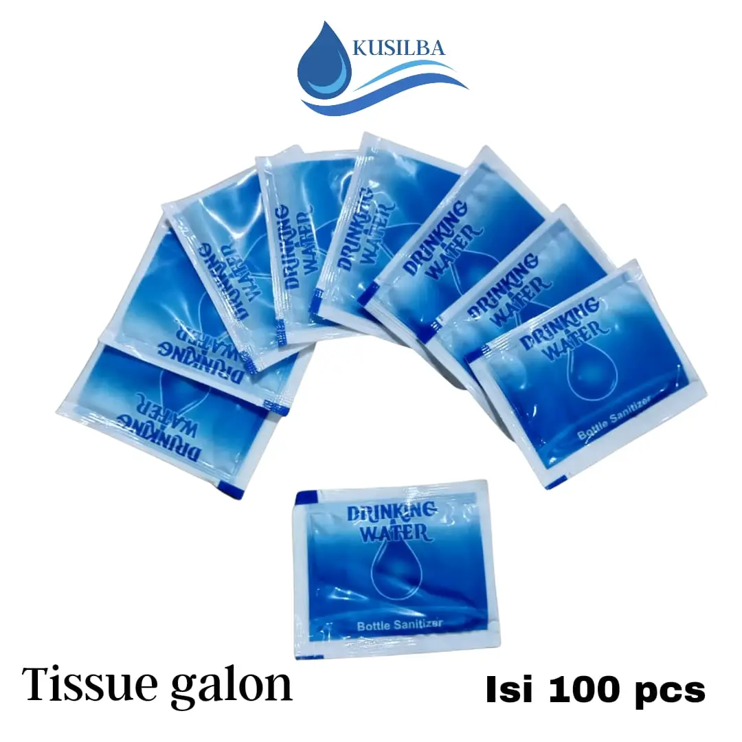 TISSUE GALON isi 100pcs drinking water
