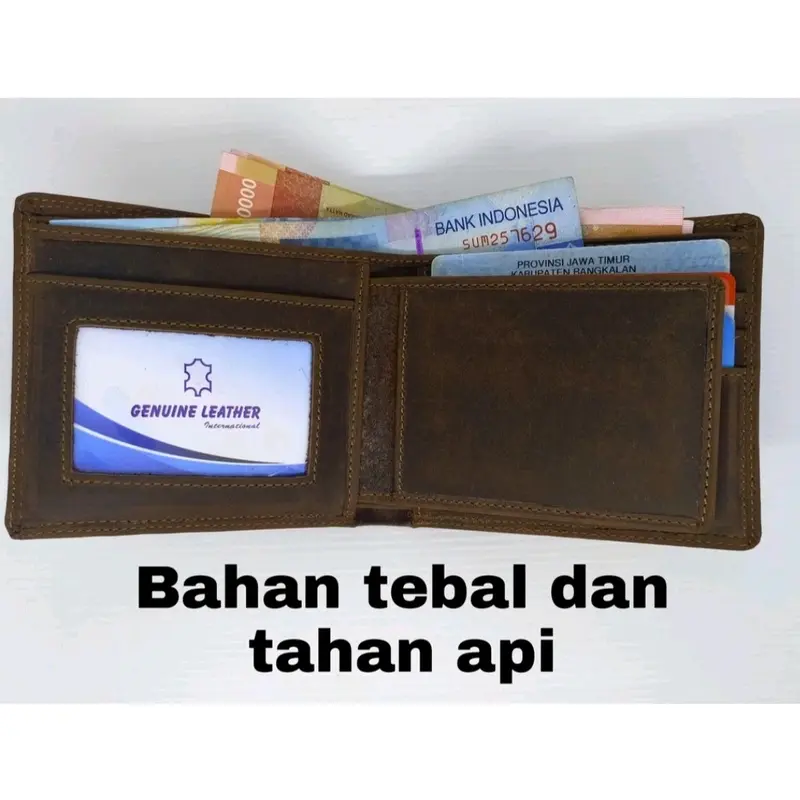 Dompet Kulit Sapi Jenis kulit CH Full Kulit Dompet Pendek 5