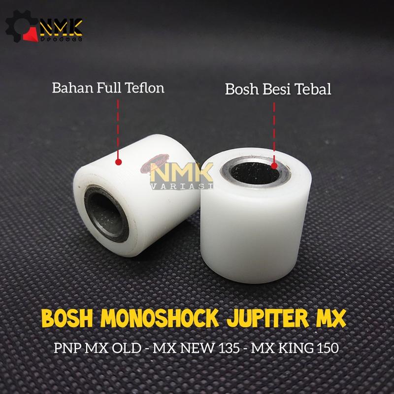 Product Introduction of Bosh Monoshock Jupiter Mx Old New 135 King 150 Bos Shock Belakang Bahan Teflon Aluminium 2