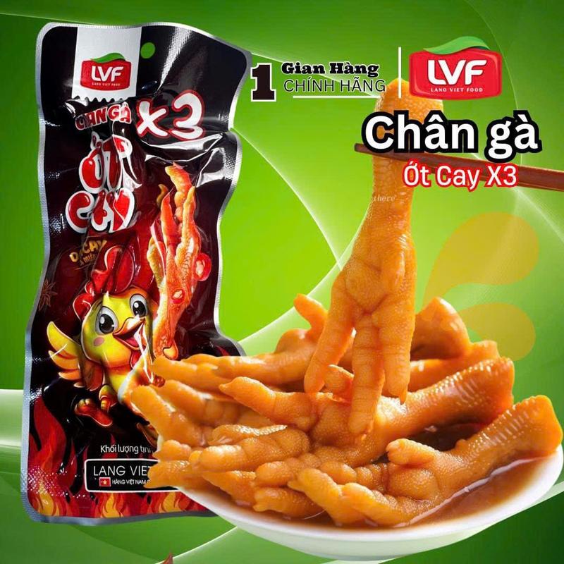 Product Introduction of chân gà x3 ớt cay cua làng Việt food đưoc sản xuất tại Việt nam hạn sử dụng 9tháng kể từ ngày sản xuất 5