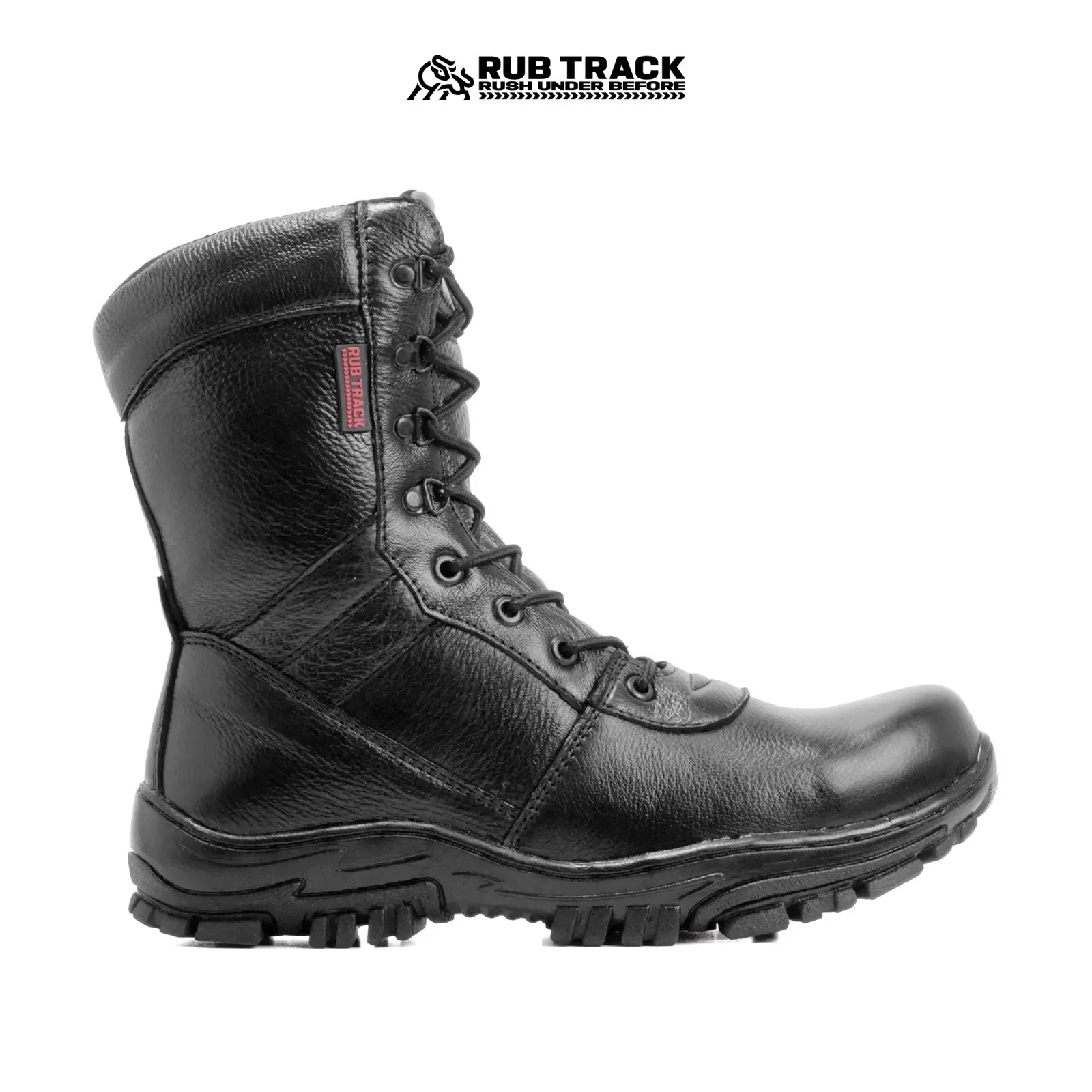 RUBTRACK - JATAH ROVER Hitam SEPATU PDL KULIT ASLI JATAH ROVER SEPATU BOOTS SAFETY Shoes UJUNG BESI PRIA KULIT ASLI DILENGKAPI RESLETING