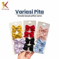 Gambar [COD] SK C321 C322 Jepit Rambut Pita Anak isi 2 Jepitan Rambut Anak Perempuan Penjepit Rambut - PITA - BIRU dari satukeluargaid Kab. Tangerang 4 Tokopedia
