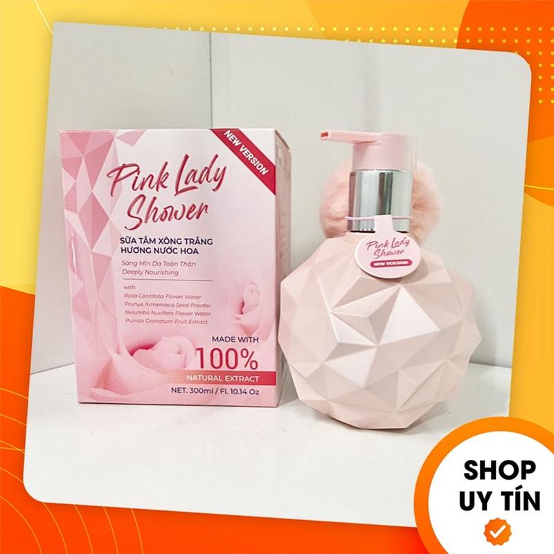   Chính hãng  Sữa tắm xông trắng Pink Lady Shower QLady Onaya 