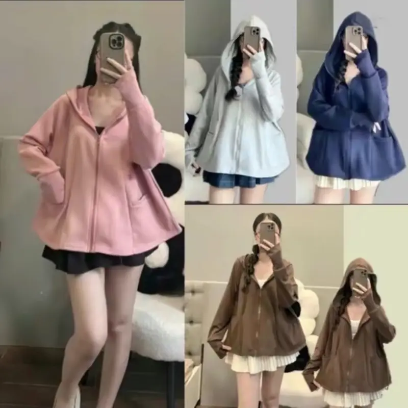 [Bán giá sỉ lấy tương tác] Áo Chống Nắng Dáng Ngắn Umi Nỉ Hàn Lạnh (Hàng L1) Dày Dặn, Vành Mũ To, Có 2 Túi Bên Ngoài,Co Giãn 4 Chiều, Vải Mát Mịn 0