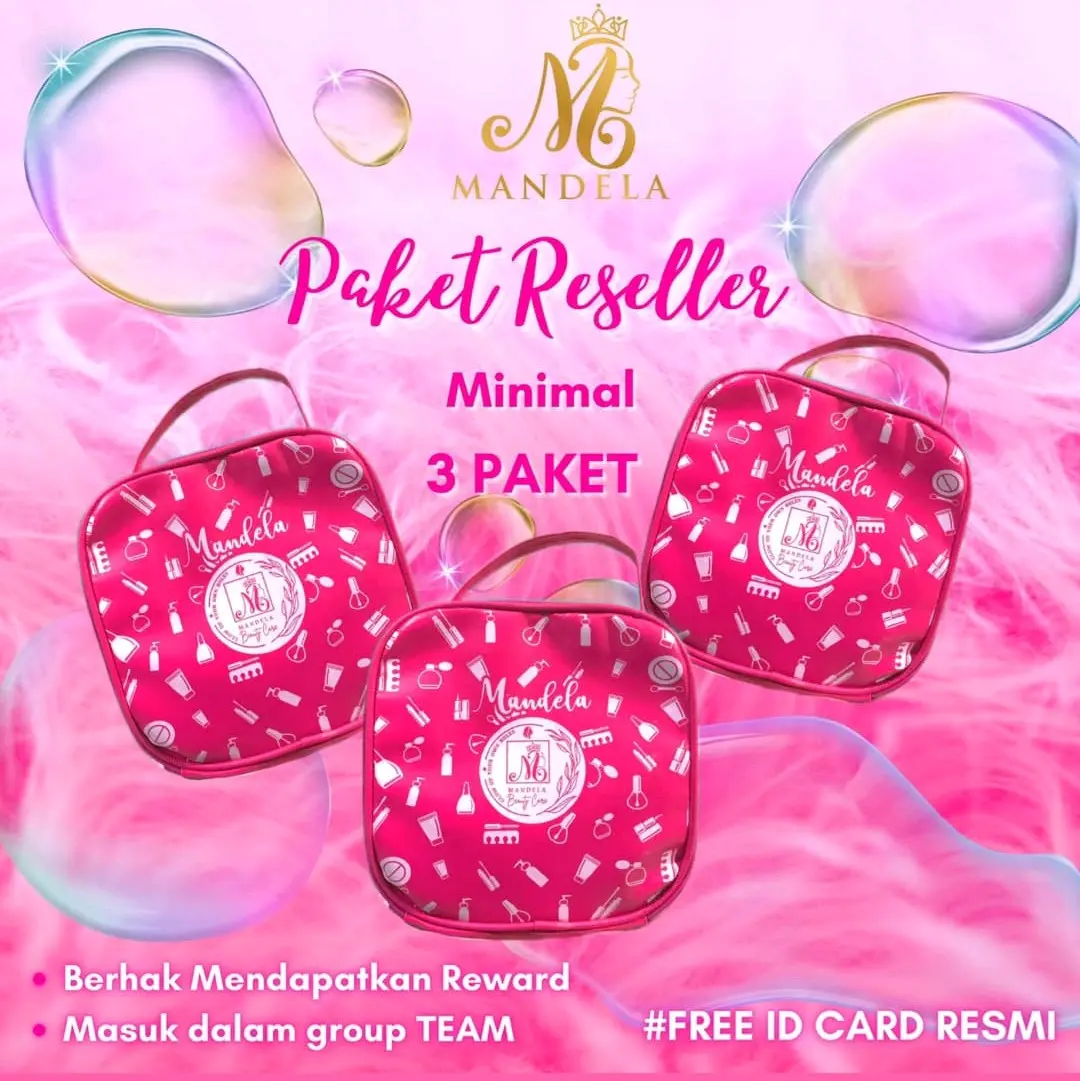 Paket Reseller Mandela Beauty Care MBC Hidrasi Kulit Kering Kulit sensitif Pemutihan Semua Jenis Kulit