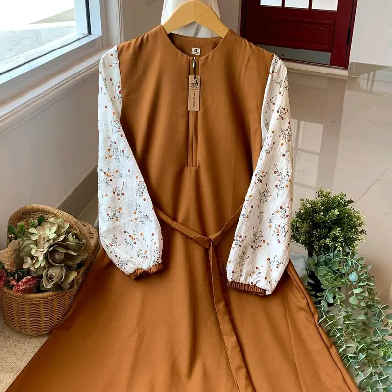 Gamis Fenomenal Azalea | busui friendly | 1 kg = 3pcs 5