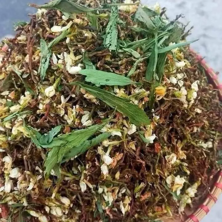 Trà sơn mật hồng sâm. Thanh nhiệt, giải độc, lợi tiểu… vị ngọt dịu thanh mát Tea