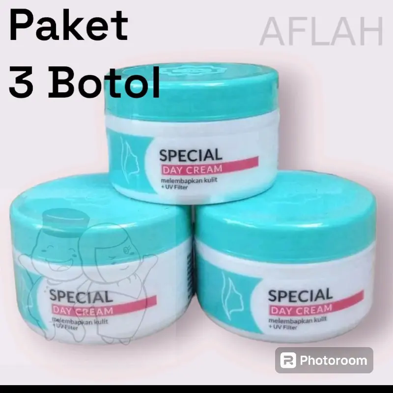 ( paket 3 botol ) Viva Special Day Cream - UV FILTER 22 gr 0
