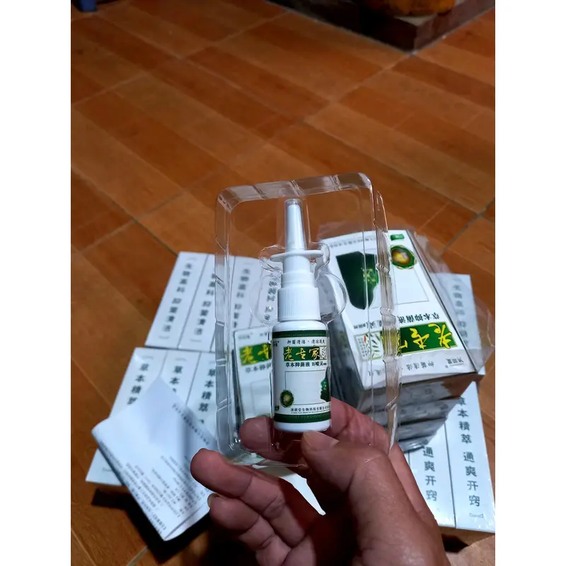 .......... 5 hộp Xịt xoang mũi, nghẹt mũi dị ứng, chảy nước mũi do thời tiết JIMINGTANG 24ML NỘI ĐỊA Trung 4
