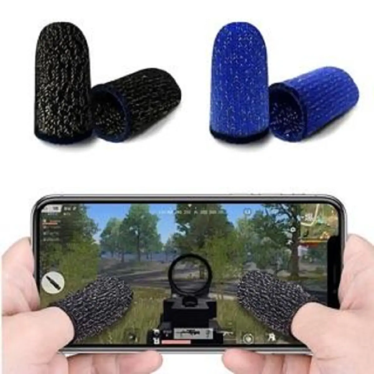 (SP) SARUNG JARI JEMPOL GAMER GAMING ANTI KERINGAT / BASAH GAME PUBG MOBILE LEGEND SEPASANG 2PCS