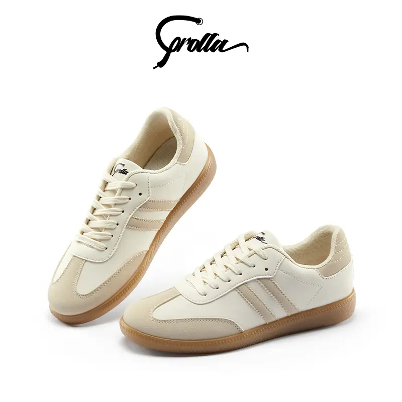 【NEW】Corolla Giày Thể Thao Sneaker Nữ Samba Thời Trang Nhẹ Giày Phong Cách Hàn Quốc Giày Di Học Lười Dộn Dế Giảm Sốc Thoáng Khí Kháng Khuẩn  Dễ Phối Dồ Giày Sục Nữ Búp Bê Boot  giầy  thể  thao  siêu  nhẹ  y2k  style