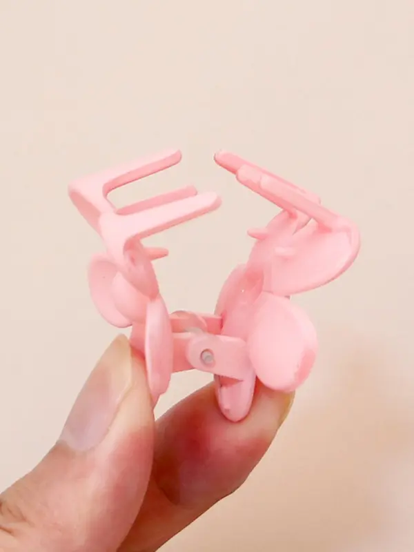 8pcs Colorful Cute Mini Flower Design Matte Hair Clips, Candy Color Small Floral Hair Clips, Casual and Versatile Hair Accessories for Women & Girls 5