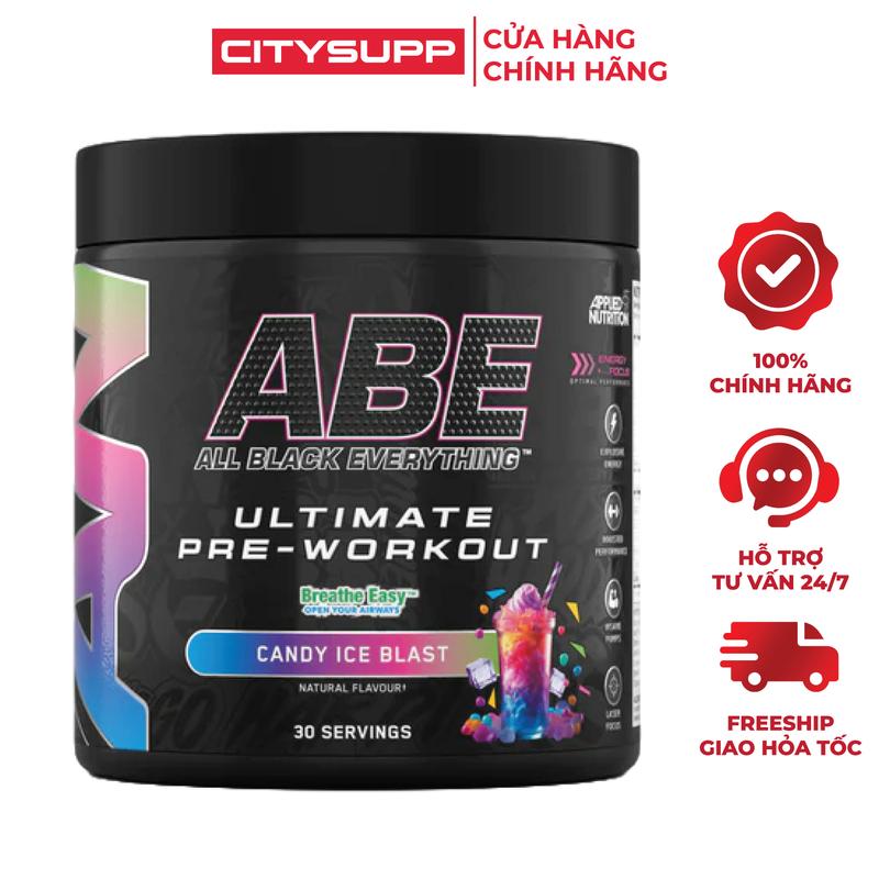 Bột Tăng Sức Mạnh Pre Workout ABE Pre Workout (30 Lần Dùng) Applied Nutrition | Nhập Khẩu Anh | CitySupp