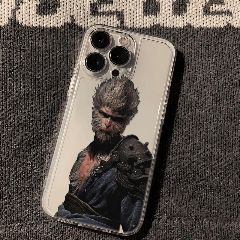 Black Myth Wukong for Apple Iphone15/14promax Phone Case 13 Soft 12/7 Space Transparent 1