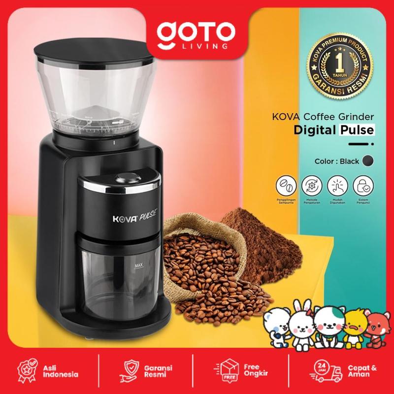 Kova [COD] Pulse Mesin Giling Biji Kopi Coffee Maker Grinder - Shop ...