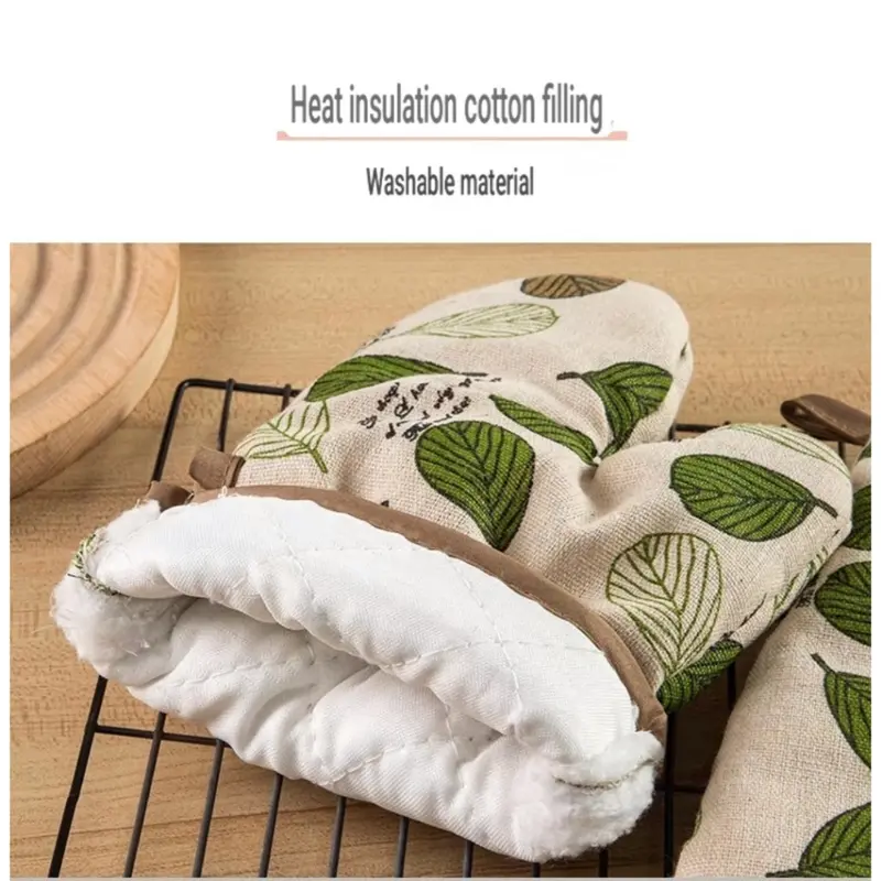 Sarung tangan oven anti panas sarung tangan masak heat resistant cooking gloves 6