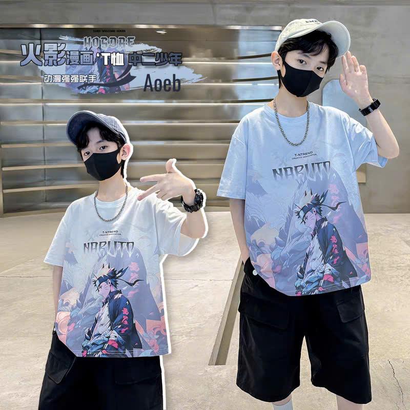 Set đồ bé trai 14-45kg, quần áo bé trai 4-11 tuổi mẫu in nhận vât hoat hình NARUTO phong cách cá tính , vải mềm mát thấm hút mồ hôi. Nhà Tôm Tép Ốc Shop. 0