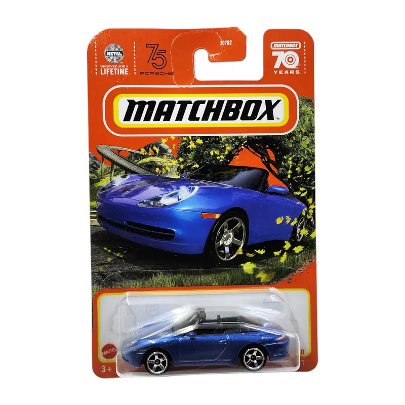 Matchbox Porsche 911 Carrera Cabriolet Biru - 930U 0