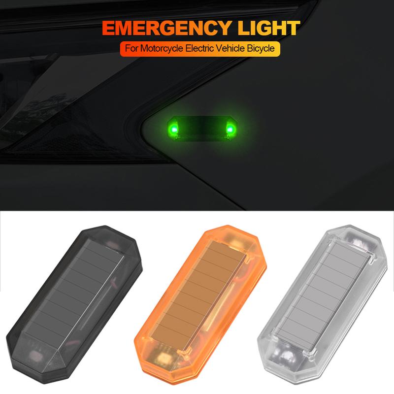Product Introduction of Solar Car LED Warning Light Night Ride Tail Light Anti-rear Strobe Light for Motorcycle Electric Vehicle Bicycle #448674 42