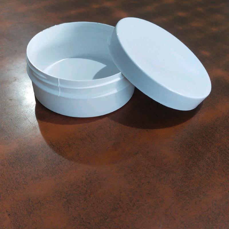 [20 Pcs] Pot Lulur Kosong 250 Gram Warna Putih 2