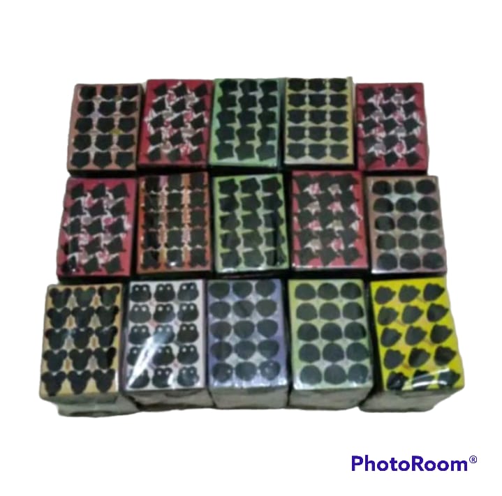 Gosokan Tengkorak 1000 pcs,15 titik, motif campur. Mainan Anak Toys