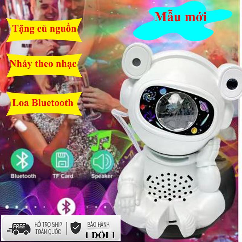  Đèn phi hành gia Decor phòng chil có remote điều khiển có tích hợp loa bluetooth  Tặng kèm củ nguồn  - Mẫu mới denphi  hanh 