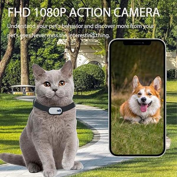 Product Introduction of Pet Supplies Cat and Dog Collar Cameras Outdoor Sports Cameras 7