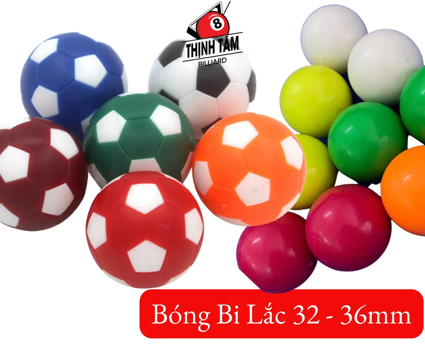 [THỊNH TÂM] Banh Bóng Bi Lắc 36mm Chọn Màu [ Bóng Bi Lắc ] Toy Đồ Chơi